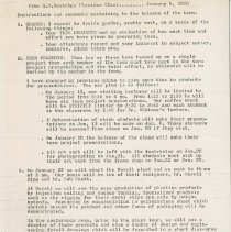(15-01) Letter to Plastics Class about Trip to Plastic Plant, 1970