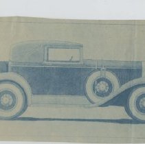 (23-01) Sketches of Ford Model A by Buehrig