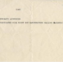 (420-01) Telegram Memo to Auburn Auto