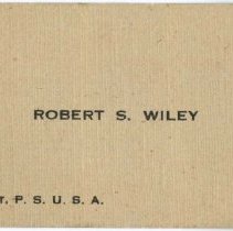 (411-01) Wiley Name Cards