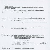 (87-02B) Answers to Editor's Queries on Article