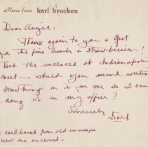 (179-01) Personal Handwritten Letters to the Duesenbergs