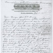 (187-01) Correspondence from Duesenberg Motor Company
