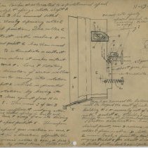 (358-01A) Hand-written Notes and Drawings for 2nd Speed Clutch