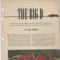 (207-01) Magazine Articles-The Big D