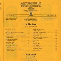 (222-01) Article from Automobile Trade Journal about Faulkner's Return