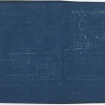 (395-01) Blueprint Drawing of Engine Parts