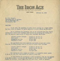 (401-01A) Correspondence