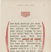 (458-01) Auburn (Donated October 12, 2012)- Automobile Trade Journal- June