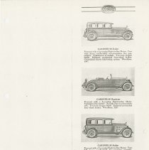 (886-01M) Folder 886- Lycoming Passenger Cars and Trucks Booklet- 1926
