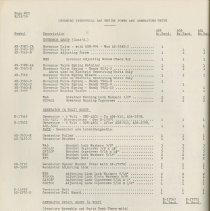 (879-01W) Folder 879- Lycoming Alphabetical and Numerical Parts Lists- 1939