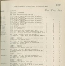 (879-01AL) Folder 879- Lycoming Alphabetical and Numerical Parts Lists- 193