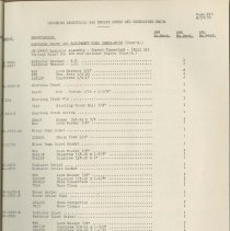 (879-01AT) Folder 879- Lycoming Alphabetical and Numerical Parts Lists- 193