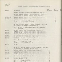 (879-01AU) Folder 879- Lycoming Alphabetical and Numerical Parts Lists- 193
