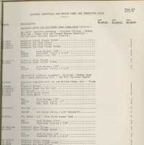 (879-01AZ) Folder 879- Lycoming Alphabetical and Numerical Parts Lists- 193