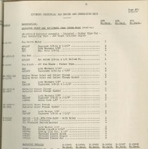 (879-01BB) Folder 879- Lycoming Alphabetical and Numerical Parts Lists- 193