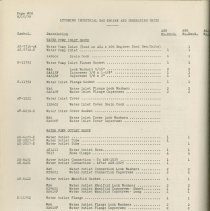(879-01BJ) Folder 879- Lycoming Alphabetical and Numerical Parts Lists- 193