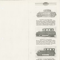 (886-01P) Folder 886- Lycoming Passenger Cars and Trucks Booklet- 1926