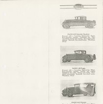 (886-01R) Folder 886- Lycoming Passenger Cars and Trucks Booklet- 1926