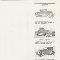 (886-01T) Folder 886- Lycoming Passenger Cars and Trucks Booklet- 1926