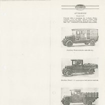(886-01X) Folder 886- Lycoming Passenger Cars and Trucks Booklet- 1926