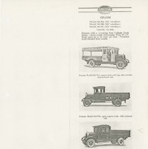 (886-01AA) Folder 886- Lycoming Passenger Cars and Trucks Booklet- 1926