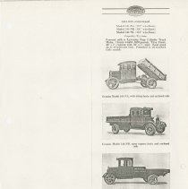 (886-01AE) Folder 886- Lycoming Passenger Cars and Trucks Booklet- 1926