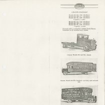 (886-01AF) Folder 886- Lycoming Passenger Cars and Trucks Booklet- 1926