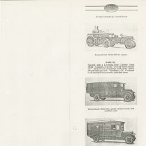 (886-01AK) Folder 886- Lycoming Passenger Cars and Trucks Booklet- 1926