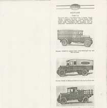 (886-01AV) Folder 886- Lycoming Passenger Cars and Trucks Booklet- 1926