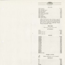 (886-01BA) Folder 886- Lycoming Passenger Cars and Trucks Booklet- 1926