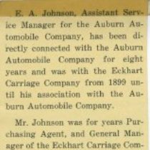 (252-01) Bio of E.A. Johnson