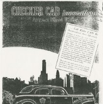 (824-01) Folder 824- Checker Cab Innovations Attract More Rides- Checker Ca