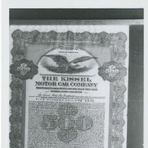 (355-02) Auburn Automobile Company Stock Certificate Photographs