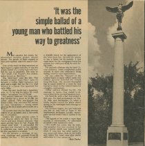 (796-01) Folder 796- It Was the Simple Ballad of a Young Man who Battled hi