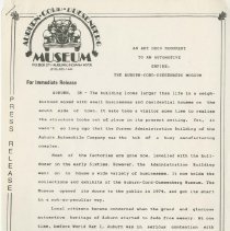 (374-01) Auburn-Cord-Duesenberg Museum Listed on National Register