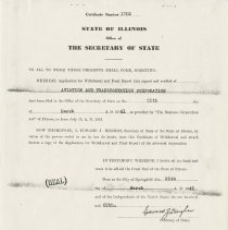 (776-01) Application for Certified of Withdrawal - 1941
