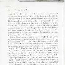 (755- 01) The Airline Pilots, A Study in Elite Unionization