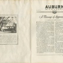 (441-01A) Auburn Magazine Volume 1 Number 1, 1922