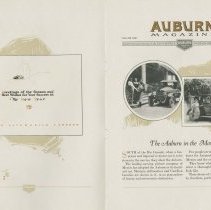 (444-01A) Auburn Magazine Volume 1 Number 2, 1923
