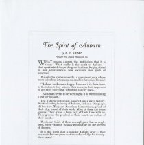 (447-01B) Auburn Magazine Volume 1 Number 5, Photocopy, 1929