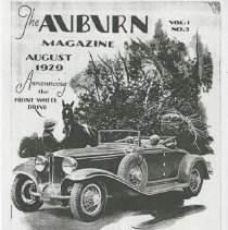 (453-01) The Auburn Magazine Volume 1 Number 3, Photocopy, 1929