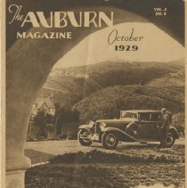 (454-01) The Auburn Magazine Volume 1 Number 4, 1929