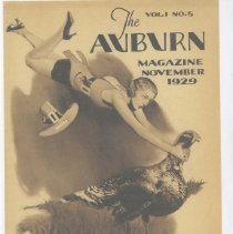 (456-01) The Auburn Magazine Volume 1 Number 5, Photocopy, 1929
