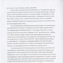 (500-06J) ''Historical Overview of A.M. Strauss, Architect"