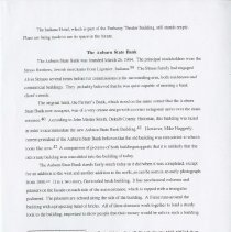 (500-06K) ''Historical Overview of A.M. Strauss, Architect"