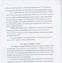 (500-06L) ''Historical Overview of A.M. Strauss, Architect"