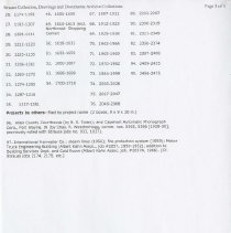 (500-05B) Strauss Collection, College of Architecture and Planning of Ball