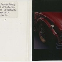 (54) 1933 Duesenberg J-519 d'Iteren Freres Convertible Victoria, shot of re