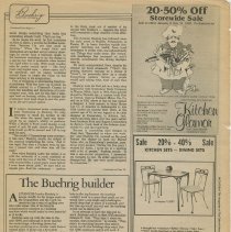 (447-01C) Article: "The Maesto of Classic Cars, Gordon Buehrig" - 1/16/1983